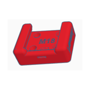 Viper Carbon Fiber Milwaukee M18 Battery Mount Fits Both Sizes - 10 Pack