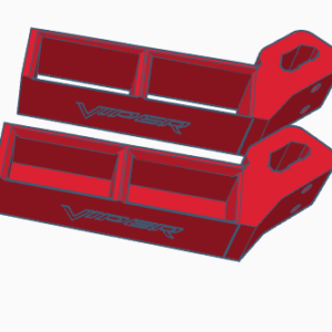 Viper Milwaukee Packout Double Level Mount - 2 Pieces